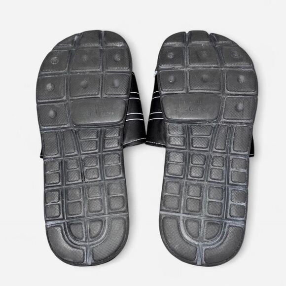 IZOD Men's Black Sandals Slides (Size 9-10) - Picture 3 of 6
